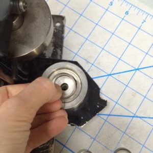 button press collet