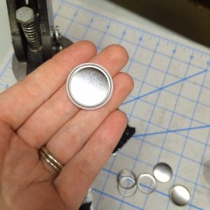 one inch button