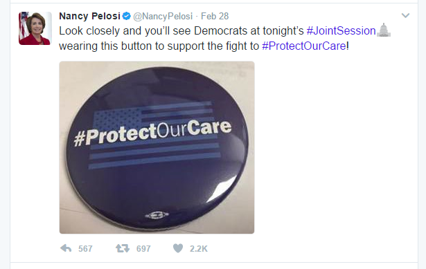 Protect our Care Buttons