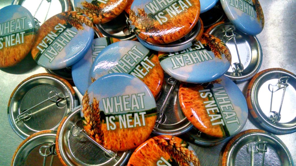 Wheat Is Neat Buttons